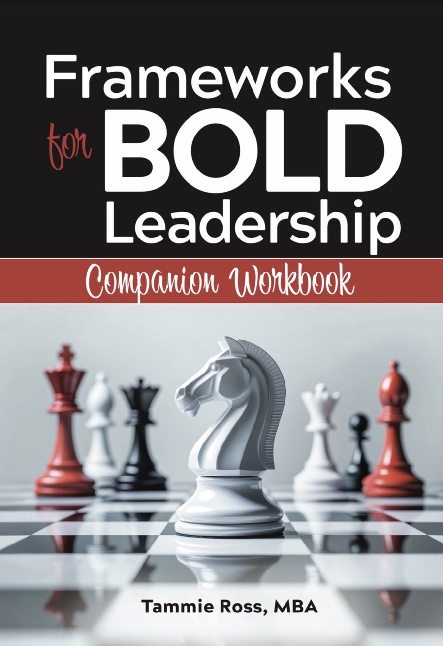 Frameworks for BOLD Leadership Companion Workbook — cover