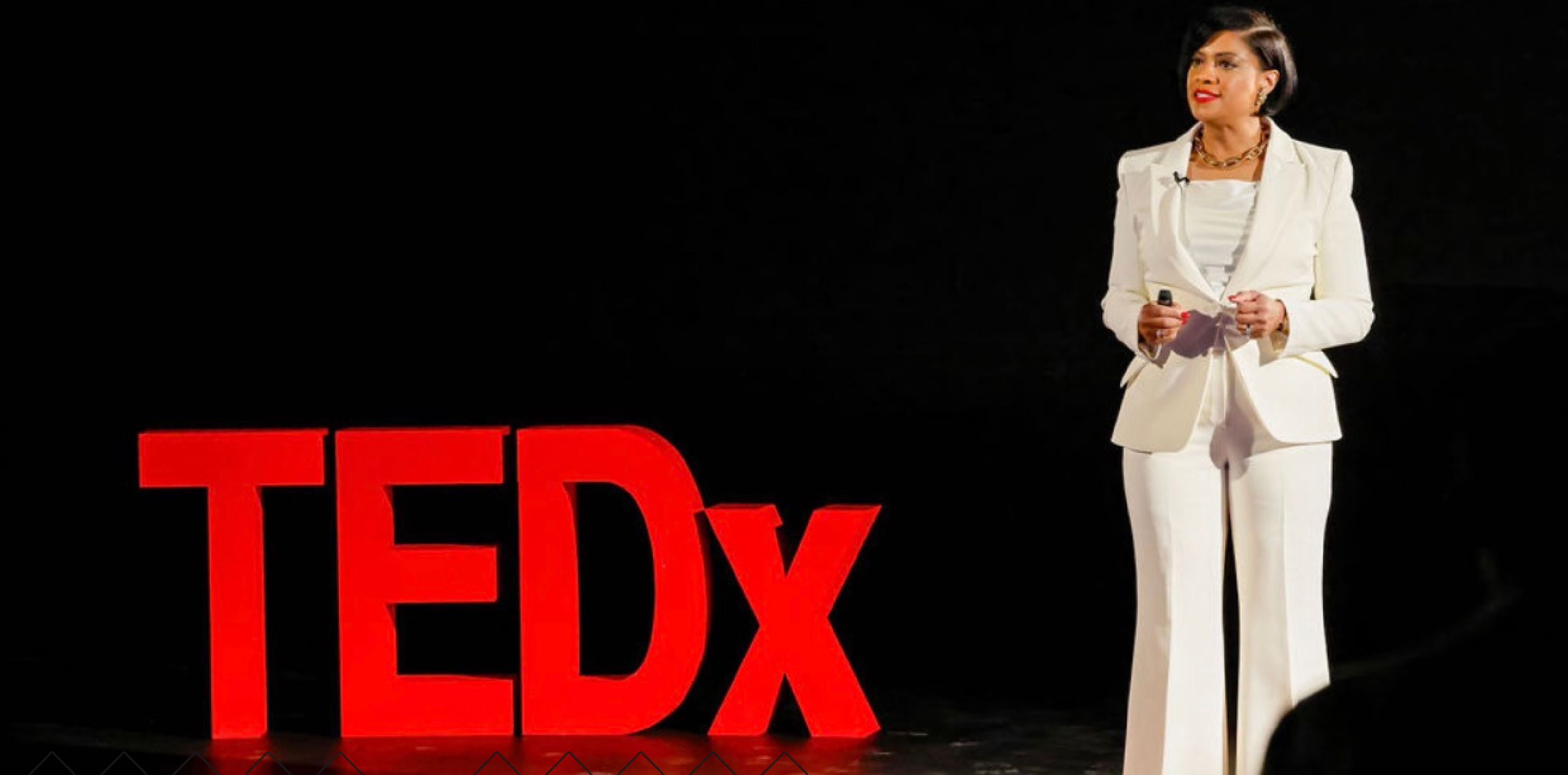 Tammie Ross on the TEDx stage